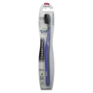 Gentle Charcoal Ultra Soft Toothbrush 1 Count By Tom's Of Maine