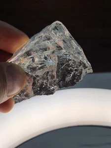 UNIQUE QUARTZ, white partially cleaner VOLYN !!! UKRAINE 48 gr - Picture 1 of 11