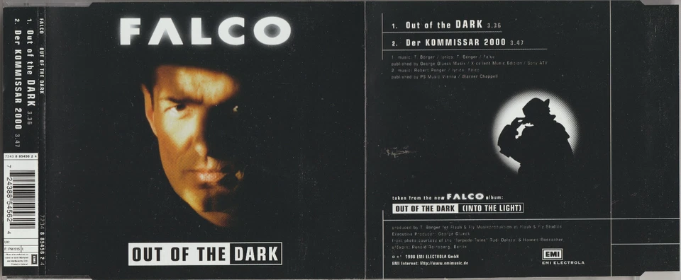 Falco - Out of the dark (1998) [2 Track Maxi-CD] - Bild 1 von 1