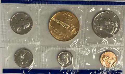 RARE SOUVENIR SET!! | 1994 Philadelphia Uncirculated US Mint 6 Coin Set Cover