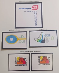 SCOTT MINT VF NH ENVELOPE SQUARES 1972-77 - Picture 1 of 1