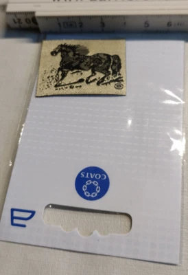 Aufbügelmotiv Flicken Pferdemotiv, NEU - Bild 1 von 2