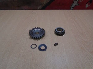 1982 YAMAHA YZ 60 IDLE & PRIMARY GEAR 82 YZ60 - Picture 1 of 8