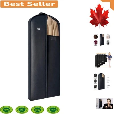 Deluxe 60-Inch Garment Bag with Reinforced Hanger Opening | Breathable Design - Image 1 of 4
