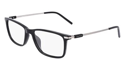 New NAUTICA N-8170 001 Black Eyeglasses 55/17/145 - Image 1 of 4