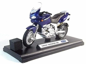 CAGIVA NAVIGATOR 1000, MODELO DE COLECCIONISTA DE MOTOCICLETA DIECAST AZUL WELLY 1/18, NUEVO - Imagen 1 de 12