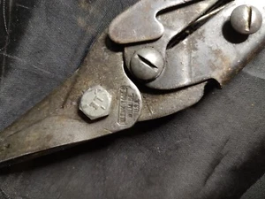 Vintage KLENK 10" PRUNING SHEARS SNIPS MADE IN THE USA - Picture 1 of 9