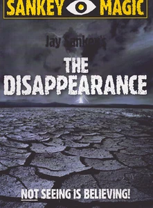 Magic Tricks DVD Jay Sankey The Disappearance Disapearing Card Routine With Prop - Picture 1 of 3