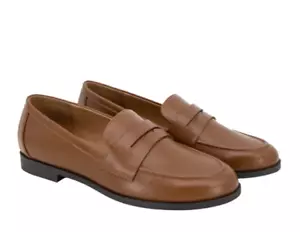 1 Paar Kensie Damen Penny Loafer Schuhe Damen US Größe 8,5 Gitty Cognac Neu ohne Karton - Bild 1 von 4