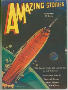 Amazing Stories Volume 6 Issue #7 October 1931 Scientifiction WH Jack Williamson - Picture 1 of 3