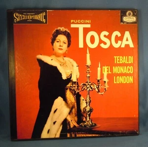 LPs! - Puccini - TOSCA with Renata Tebaldi - London Records - 2 LP Boxed Set - Picture 1 of 2