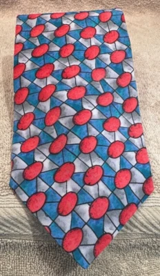 Corbata de Colección Fox Hill New York 100% Poliéster HECHA EN EE. UU. 1980S 1990S Foto 1 de 4