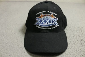 Vintage Super Bowl 2005 Hat Cap Mens Adjustable Jacksonville Florida Black - Picture 1 of 8