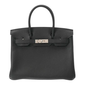 HERMES Birkin 30 Personal Order Black/Noir/Etoupe hand bag 800000130556000 - Picture 1 of 12