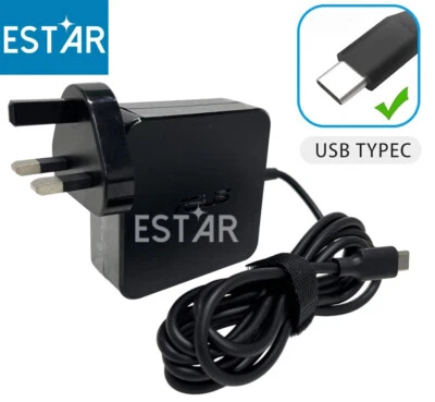 20V 3.25A 65W AC Adapter Power Supply For ASUS Zenbook Duo UX8406MA UX8406 USB-C - Image 1 of 4