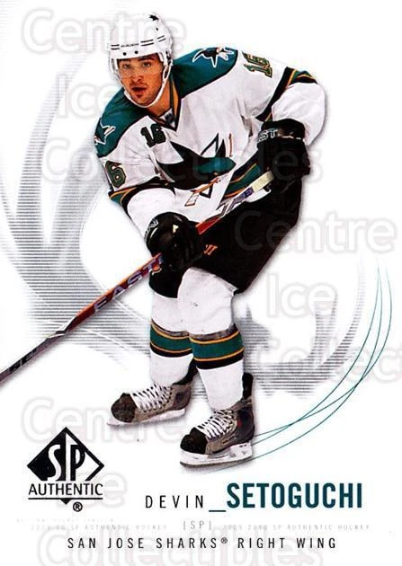 2009-10 SP Authentic #90 Devin Setoguchi - Image 1 of 1