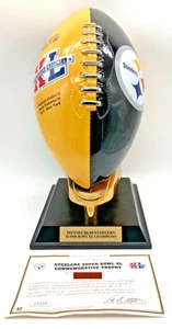 Danbury Mint Pittsburgh Steelers Super Bowl XL Commemorative Trophy NFL Football - Picture 1 of 6