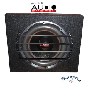 AUDIOSYSTEM AS-12 SUB IN BOX SUBWOOFER IN CASSA CHIUSA 600W AUTO CAMION CAMPER - Imagen 1 de 3