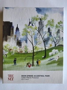 The Metropolitan Museum of Art Dehn Spring in Central Park 1000 Pcs Puzzle Green - Picture 1 of 7