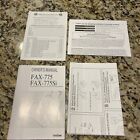 Owner's Manual for Brother FAX-775 and FAX-775Si IntelliFAX FAX Machine