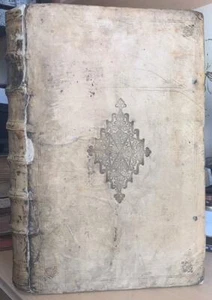 1654 John Calvin 'Institutes Of Christian Religion' Latin. FINE VELLUM BINDING. - Bild 1 von 1