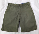 POLO RALPH LAUREN Chino Shorts Men' W32 (RN 41381) Relaxed Fit 100% Cotton Green