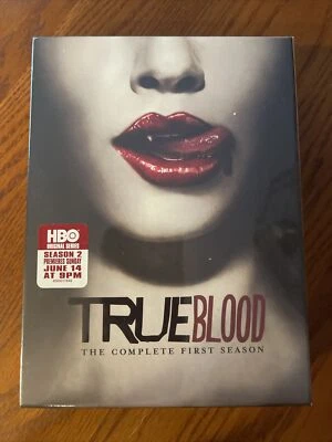 True Blood - The Complete First Season (DVD, 2009, 5-Disc Set) New, Sealed - Image 1 of 4