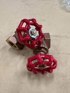 3/4" Lead Free Brass Full Port Gate Valve 200 WOG  - Picture 1 of 3