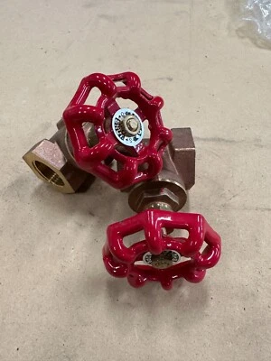 3/4" Lead Free Brass Full Port Gate Valve 200 WOG  - Image 1 of 3