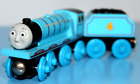 Thomas The Train Gordon W/ Tender Wooden Railway Tank Engine Friends Tomy -2003