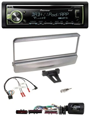 Pioneer DAB USB MP3 Lenkrad CD Autoradio für Ford Escort Focus silber - Bild 1 von 4