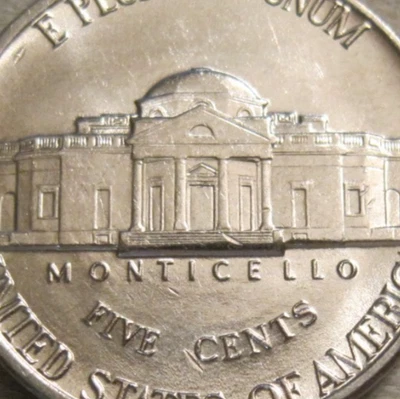 VENDENDO COMO MOSTRADO - 1977 D NÍQUEL JEFFERSON NÃO CIRCULADO COM MELHORES PASSOS *** 436 - Imagem 1 de 4