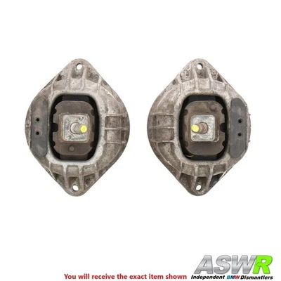BMW Engine Mounts Pair E82 E87 E90 1 3 SERIES DIESEL 22116768799 / 22116768800 - Image 1 of 4