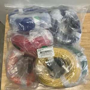 GLS Audio 50ft Mic Cable Cords-XLR Male to XLR Fem Colored Cables - 50' - 6 Pack - Picture 1 of 1