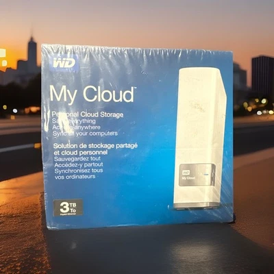 WD My Cloud WDBCTL0030HWT 3TB Personal Cloud Storage USB 3.0. Unopened / Sealed - Image 1 of 4