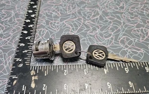 1960's 1970's? VW Ignition Switch Lock Cylinder W/ Keys Volkswagen Part 14390551 - Picture 1 of 8