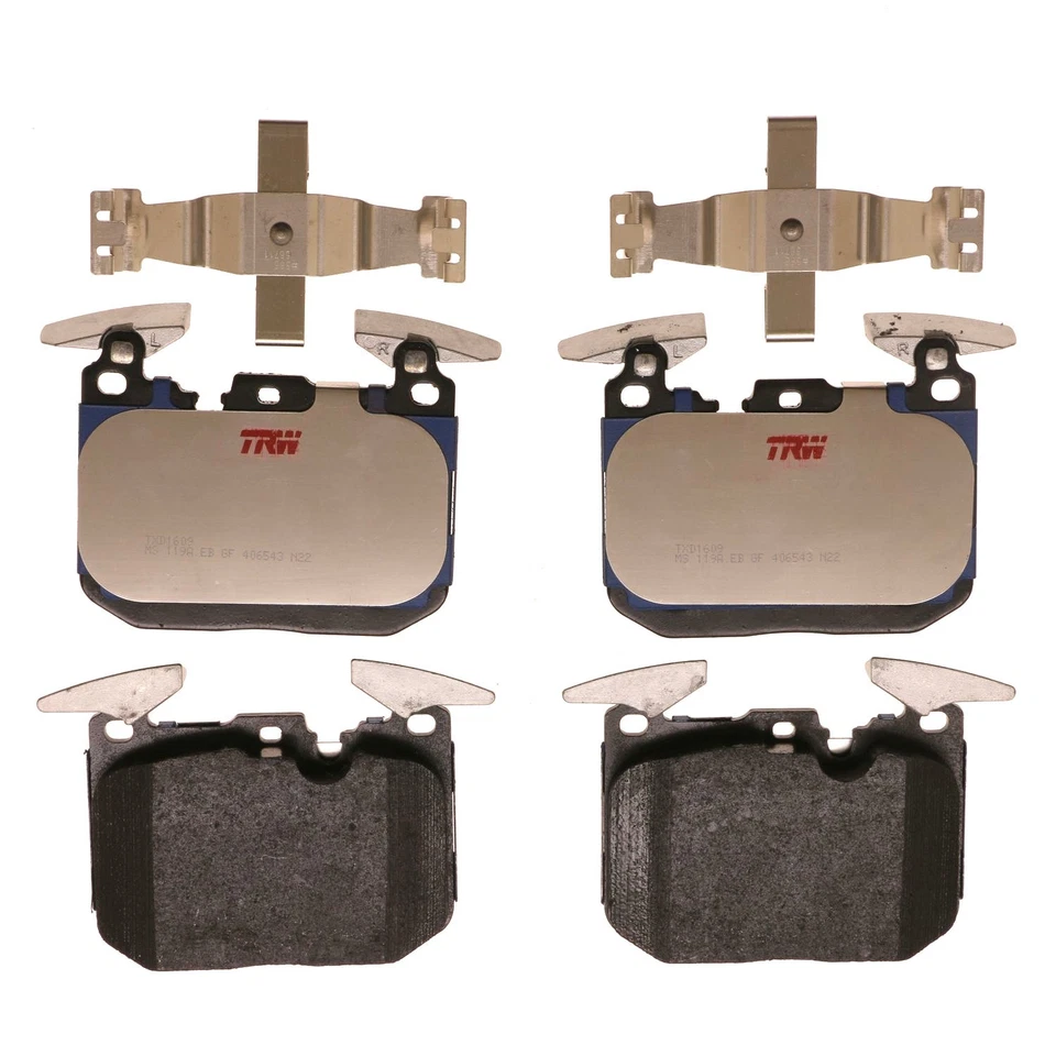 Disc Brake Pad Set for BMW ActiveHybrid 3 2013 - 2015 TRW  Blue TXD1609 Foto 1 de 4
