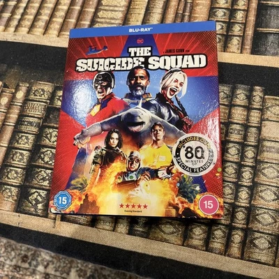 The Suicide Squad Blu-ray With Slipcover Margot Robbie Idris Elba John Cena - Image 1 of 4
