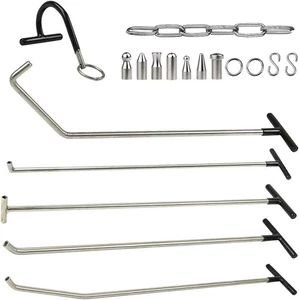 Paintless Dent Repair Tools 5 Pieces Removal Rods with Awl R-Rods - Picture 1 of 7