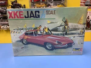 Revell Monogram XKE Jag 1/25 Scale Sealed Racing Plastic Model Car Kit Hobby Dad - Picture 1 of 8