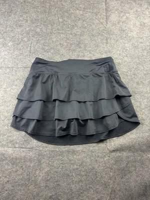 Athleta Skirt Women’s L Black Skort Swagger Tiered Ruffle Pickleball Tennis - Image 1 of 4