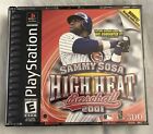 Sammy Sosa High Heat Baseball 2001 Sony PlayStation 1 PS1 Used