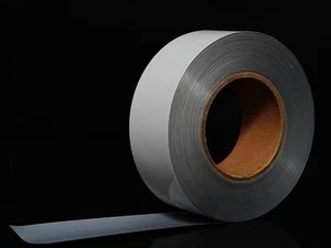 Cinta reflectante para planchar de alta visibilidad de 10 mm para chaquetas, bolsas, tela - 3 metros - Imagen 1 de 10