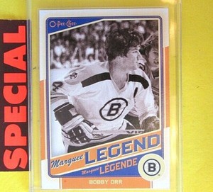 BOBBY ORR  2012   MARQUEE LEGENDS  OPC #501  Boston Bruins 
