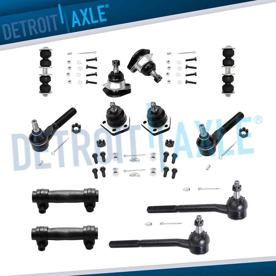 Nuevo kit de suspensión delantera de 12 piezas para GMC Jimmy Blazer S10 Bravada Hombre 4x4 Foto 1 de 4