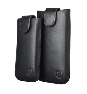 JT Berlin Premium Handyhülle ECHT Ledercase 3XL Galaxy IPhone Oppo Mi bis 6.4" - Bild 1 von 5