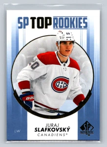 2022-23 SP Authentic #TR-27 Juraj Slafkovsky (RC) -SP Top Rookies Blue-Canadiens - Bild 1 von 2