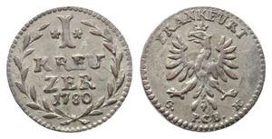 Frankfurt, Stadt, 1 Kreuzer 1780 (P169) - Bild 1 von 1