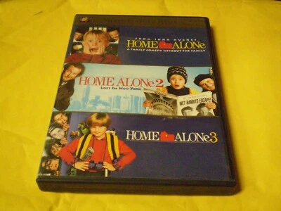Home Alone 1-3    (3-DVD set, 2011)   Christmas  Macaulay Culkin  John Hughes - Image 1 of 2