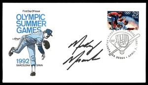 Mickey Morandini FDC Cachet Olympic Baseball Signed Autograph (no COA) - Picture 1 of 2